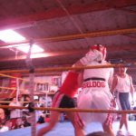 Deb's Boxing Match! : Deb boxing 