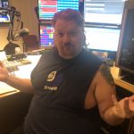 Mullet In The Studio: Jason in the studio showing off his new mullet. 