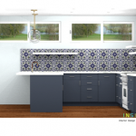 Did Deb Just Out-affluence Jason?: Digital Image of Deb's new kitchen design. 