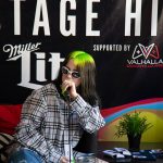 The 101X Backstage Hideout During ACL Festival: Billie Eilish Backstage during ACL Fest
