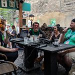 Jason and Deb's Final Broadcast at Fado Irish Pub: This is a photo from Jason and Deb's Final Broadcast at Fado Irish Pub