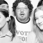 Jason and Deb: Jason, Deb, Nick, and Friends Dressed as characters from "Napoleon Dynamite" at the Flashback Dance 2019