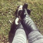 4 Wrapping Paper Leggings