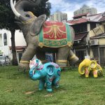 More Little India Elephants: Little India colorful Elephants in Singapore 