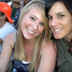 Deb and friends enjoying the fest : Deb and a friend 