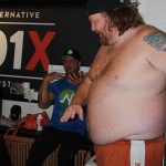 Neufit Zaps Jason and Nick in the 101X Studio: Jason getting zapped by Neufit in the 101X Studio