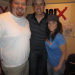 Jason, Deb and Kevin Nealon: Jason, Deb and Kevin Nealon with older logo and studio. 