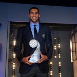 Ruben Loftus-Cheek: England Midfielder: Ruben Loftus-Cheek: England Midfielder holding award 