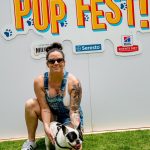 Deb And Alfie At Pup Fest : Deb and Alfie candid at pup fest. 