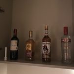 Nick In Mexico: bottles of liquor that were included with Nick