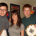 #TBT with J&D: Boy 101 - Deb Drums: Deb with the band 