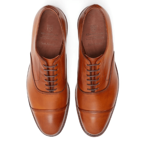 Oxford brown shoes from Nordstrom.