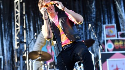 Julian Casablancas on stage