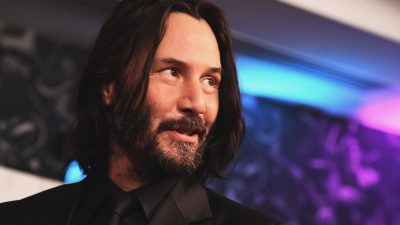 Keanu Reeves attends the John Wick special screenings at Ham Yard Hotel on May 03, 2019 in London, England