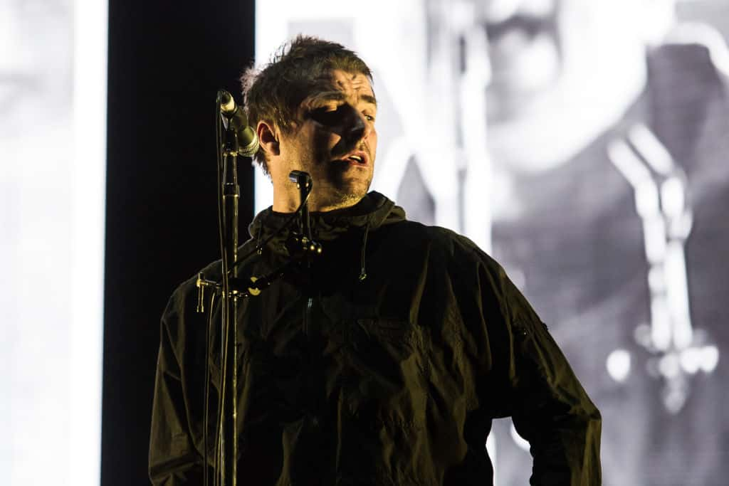 Liam Gallagher performs at International Benicassim Festival 2018 on July 22, 2018 in Benicassim, Spain.