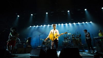 Vampire Weekend on stage