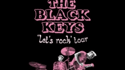 black keys let's rock tour graphic