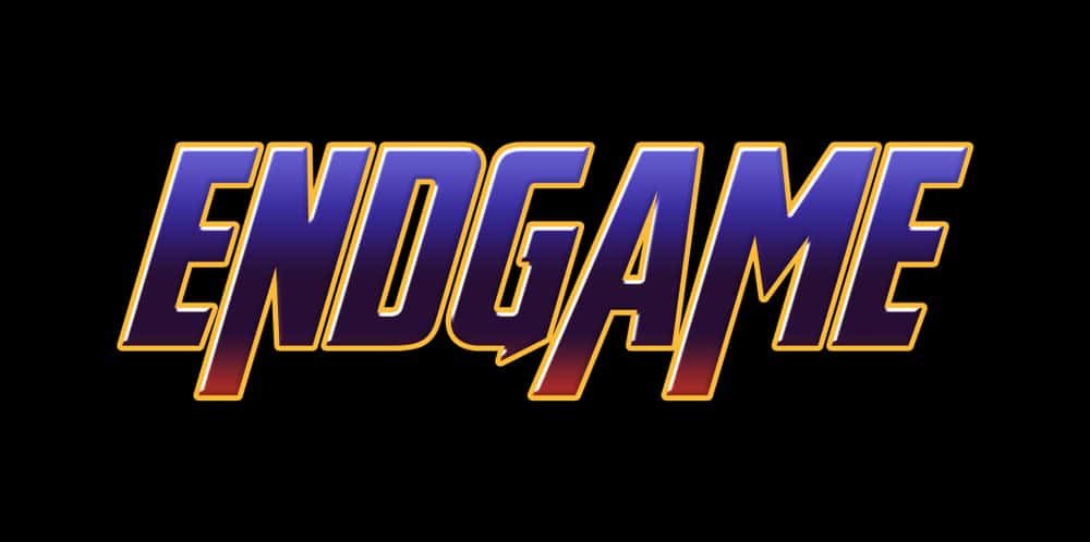 Avengers End Game logo