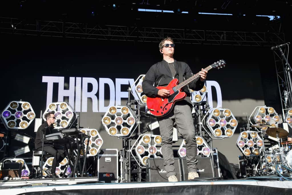 This is a photo of Stephen Jenkins performing at  Colossal Stage during Clusterfest at Civic Center Plaza