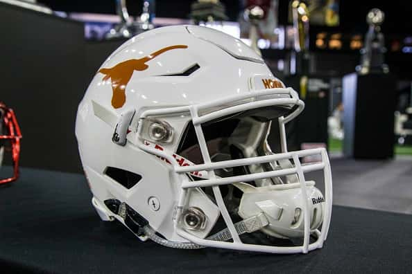 Image of University of Texas Helmet.