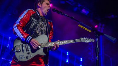 Matthew Bellamy, guitarist with the British band Muse, will be on stage at the Reeperbahn Festival during the Warner Music Night