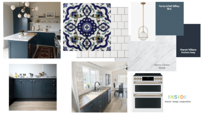 Deb's new kitchen model design.