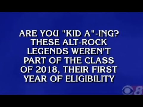 Contestants Miss Radiohead Question on Jeopardy. Click here to watch!