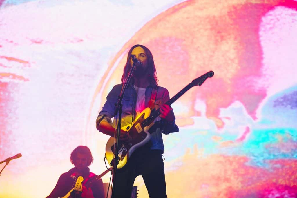 Kevin Parker and Tame Impala during ACL