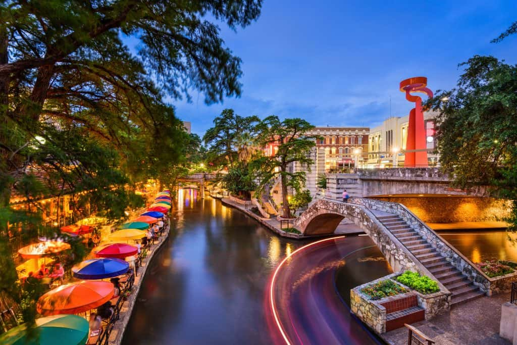 San Antonio Riverwalk.