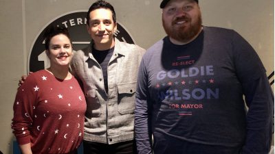 Jason, Deb and Gabriel Luna from Terminator: Dark Fate