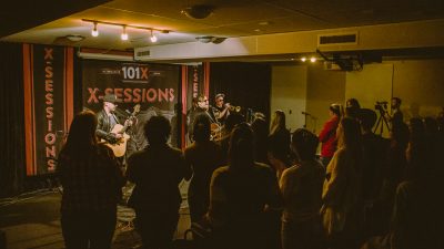 Crowd during 101X-Session with Saint Motel