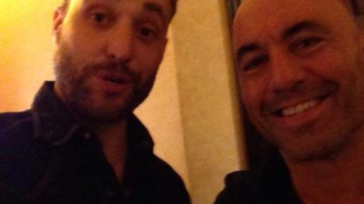 CJ Morgan and Joe Rogan