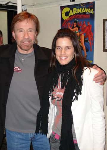 Deb with Chuck Norris