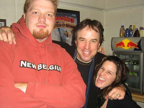 Jason and Deb with Kevin NEalon