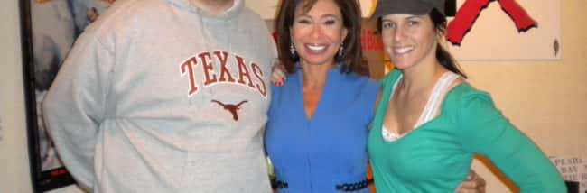 Jason and Deb with Judge Pirro