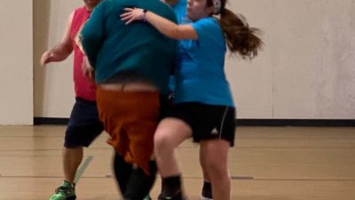 jason and katy on the court