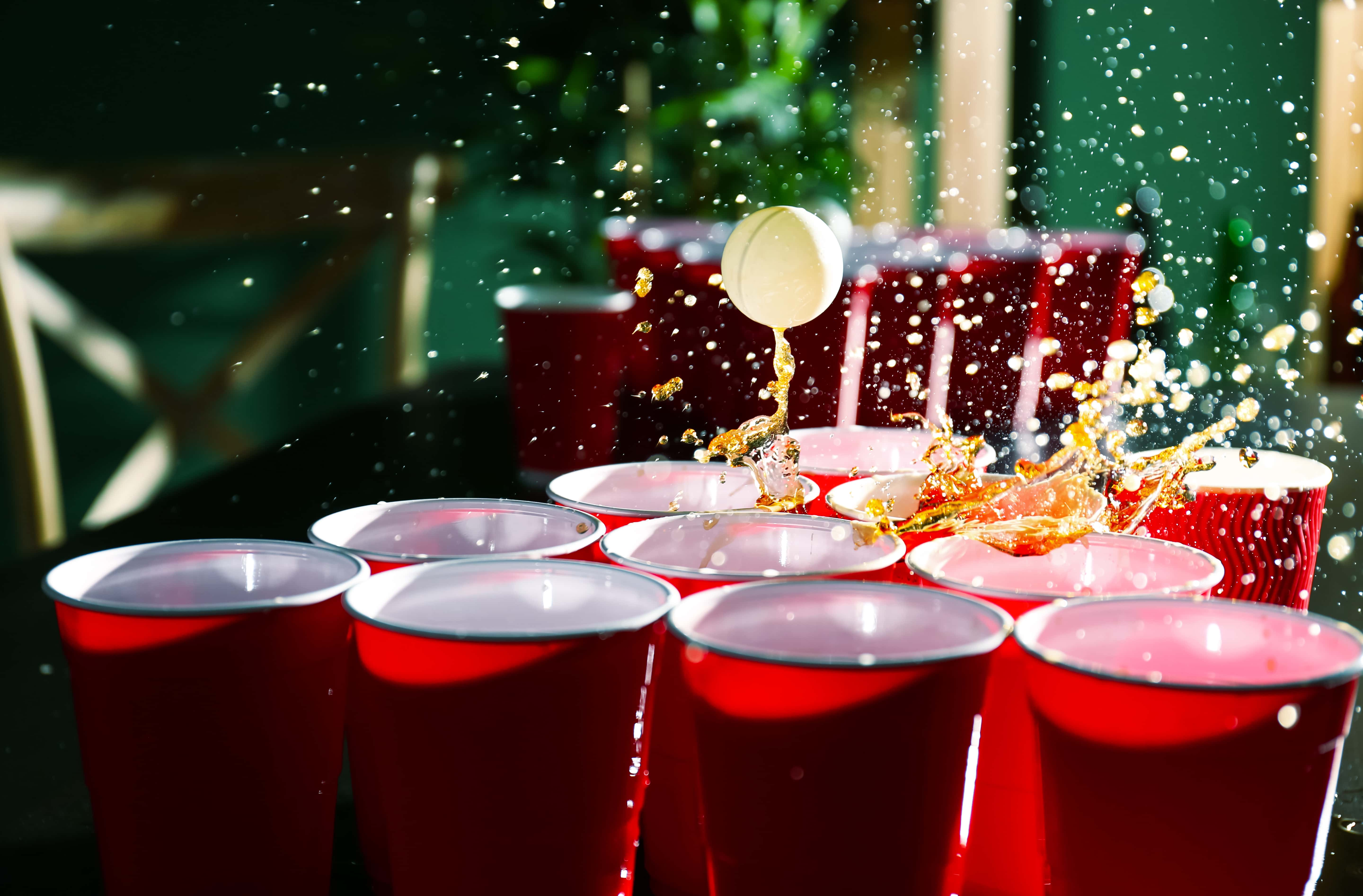 beer pong