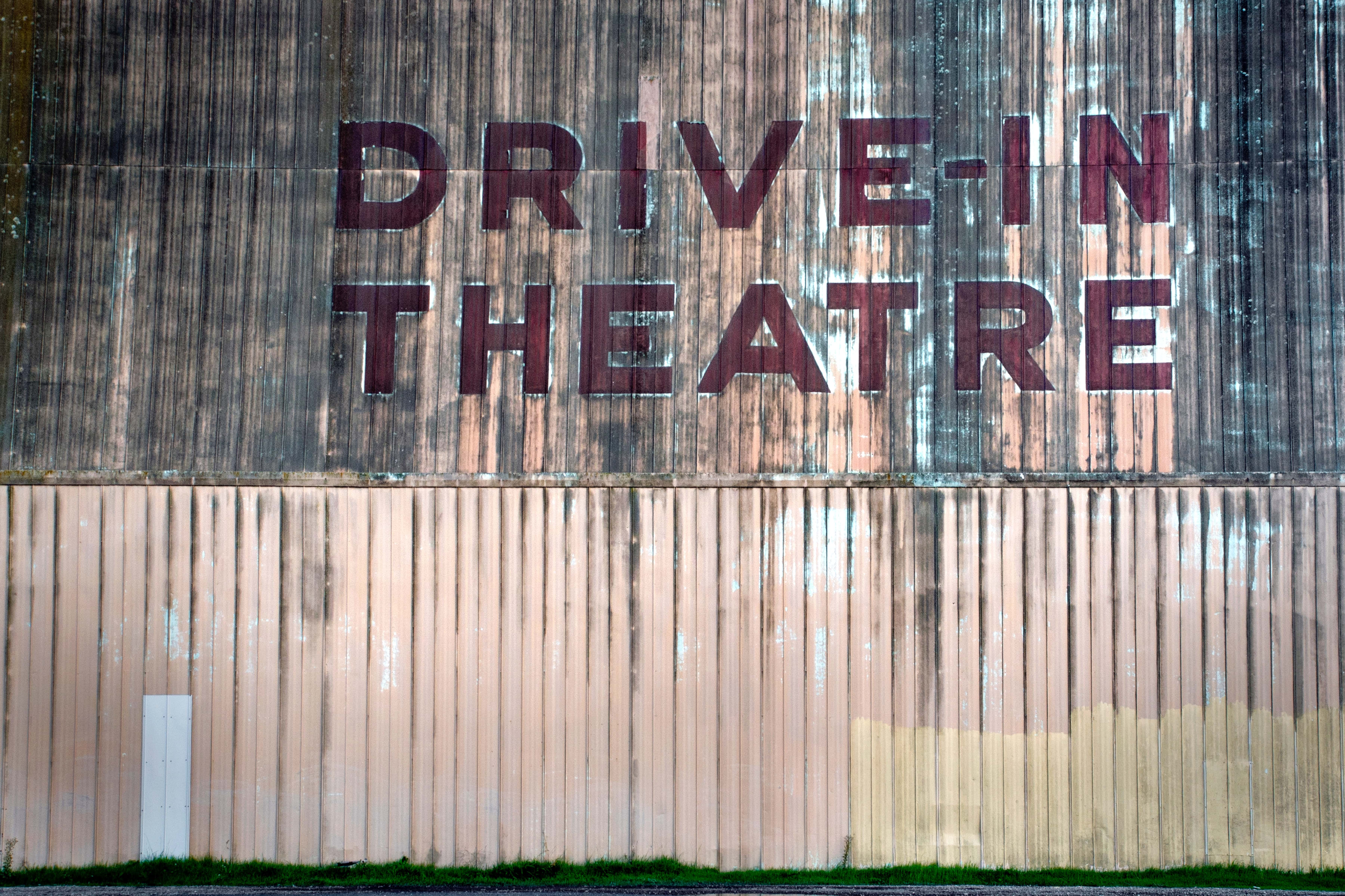 drive-in theatre sign