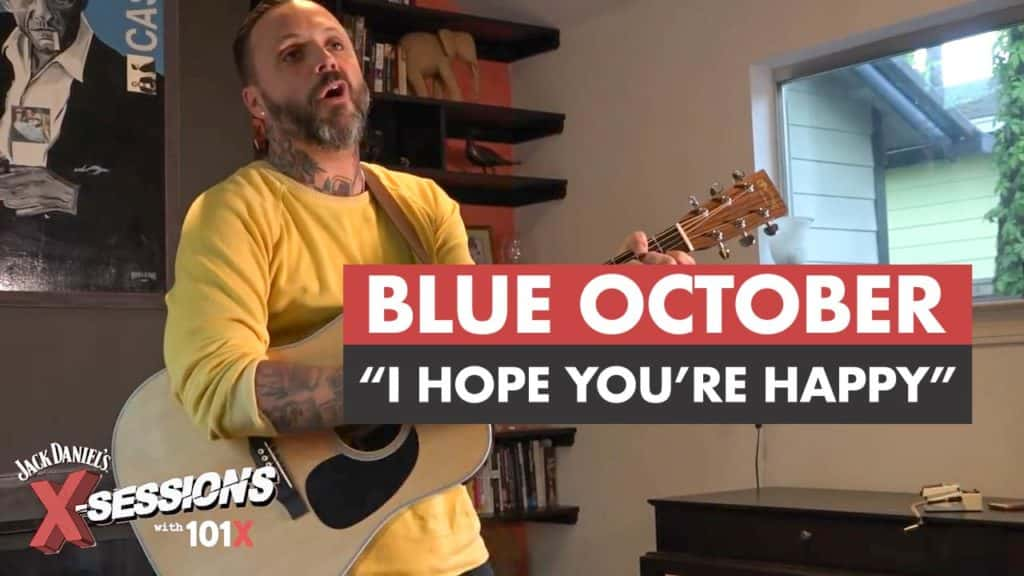 Blue October performing