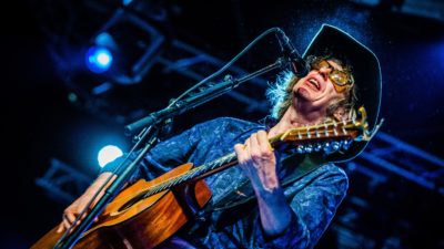 Mike Scott of The Waterboys performing in concert