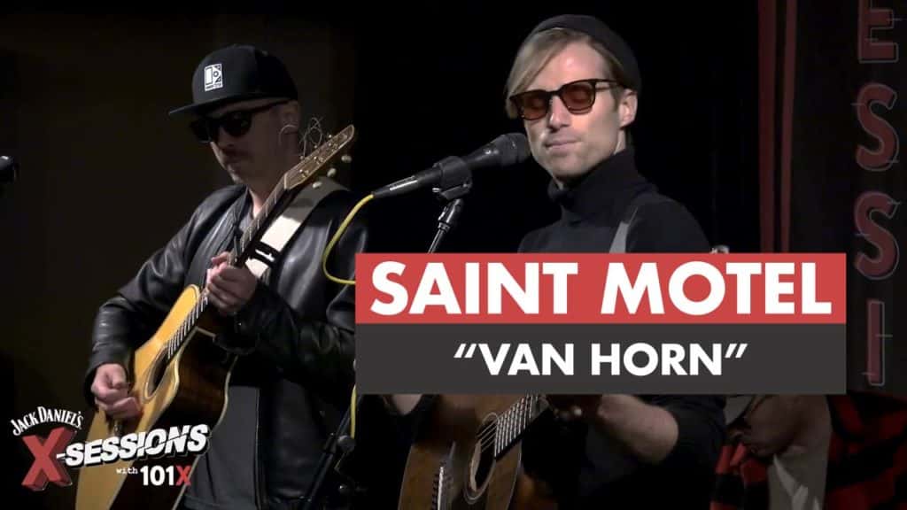 Saint Motel performs
