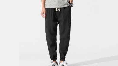 a photo of the harem pants Jason is still waiting to be delivered