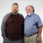 Jason and his Sports Talk co-host Ed Clements