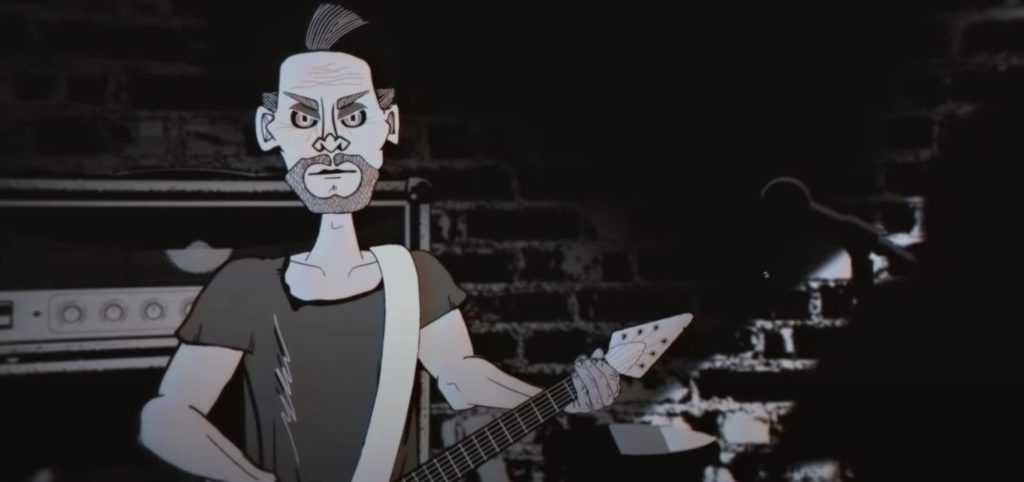 Nickelback music video screenshot