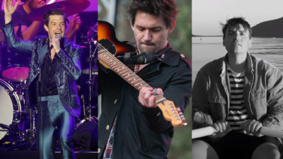 The Killers, Bright Eyes, Will Butler collage