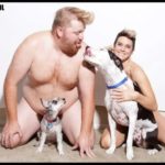 naked_with_dogs: Jason and Deb posing naked for Bad John Paul