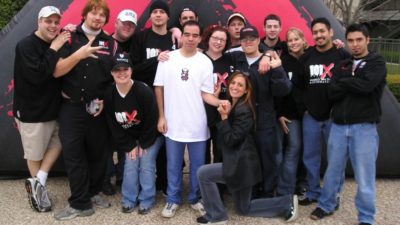 group picture of the 101x staff back when Jason was a lowly promotions grunt