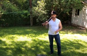 cj morgan with a gun