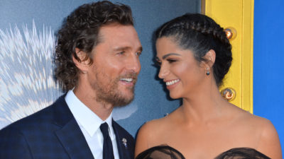 Matthew McConaughey and his Camila McConaughey