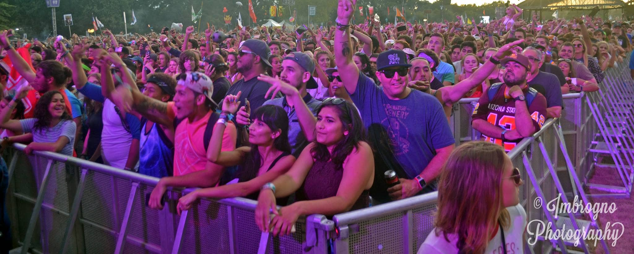 bros at a concert